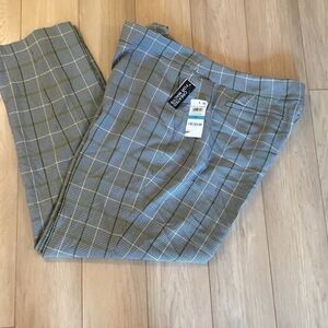 NWT. Bar III/Kasper Straight Leg Dress Slacks 16